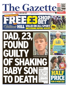 Cover of Teesside Evening Gazette