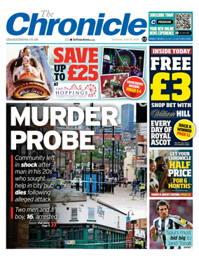 Cover of The Chronicle (South Tyneside and Durham)
