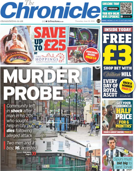 Cover of The Chronicle (UK)