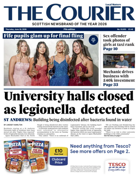 Cover of The Courier & Advertiser (Fife Edition)