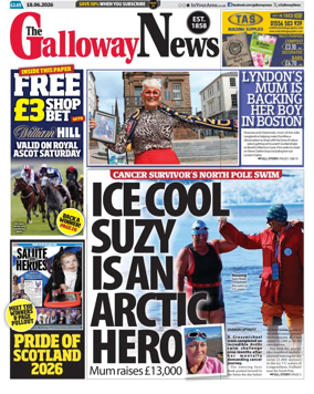 Cover of The Galloway News