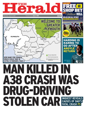 Cover of The Plymouth Herald