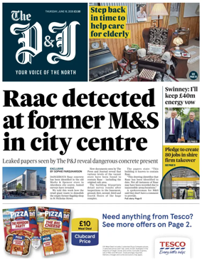 Cover of The Press and Journal (Aberdeen and Aberdeenshire)