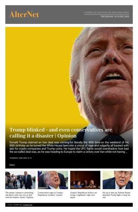 Cover of AlterNet