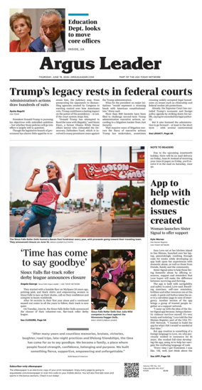 Cover of Argus Leader