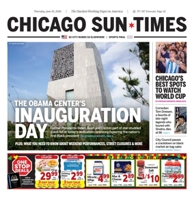 Cover of Chicago Sun-Times