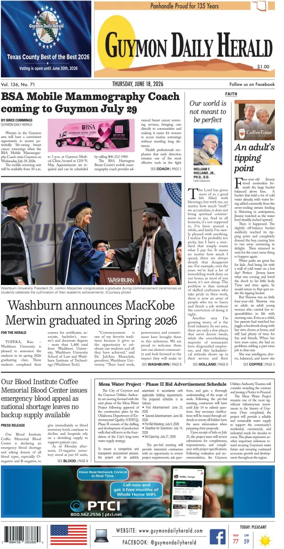 Cover of Guymon Daily Herald