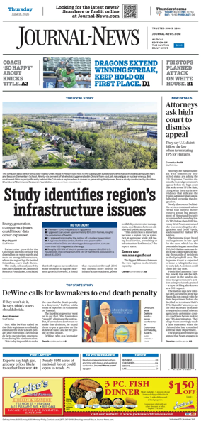 Cover of Hamilton Journal News