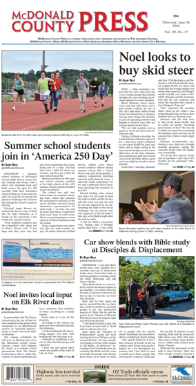 Cover of McDonald County Press