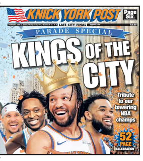 Cover of New York Post