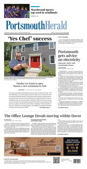 Cover of Portsmouth Herald