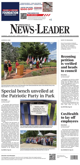 Cover of Springfield News-Leader