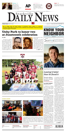 Cover of Starkville Daily News