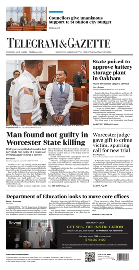 Cover of Telegram & Gazette