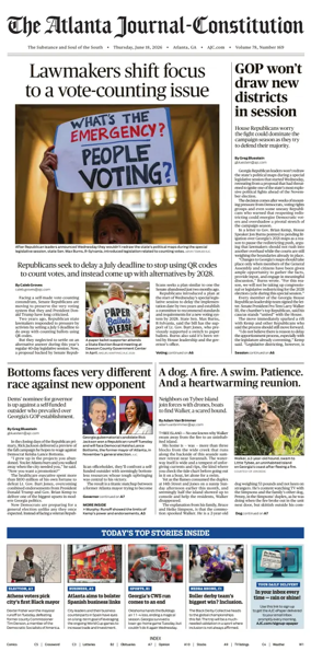 Cover of The Atlanta Journal-Constitution
