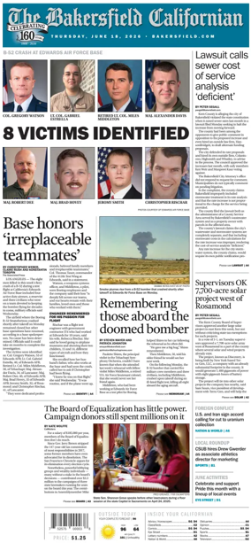 Cover of The Bakersfield Californian