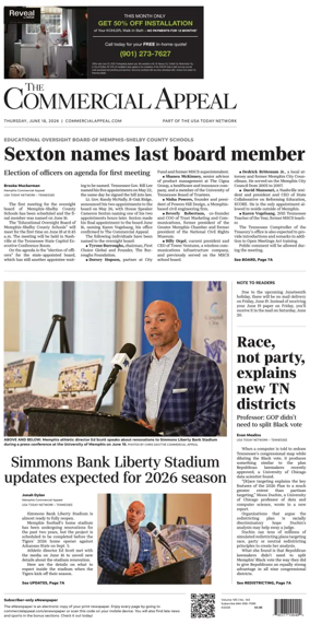 Cover of The Commercial Appeal