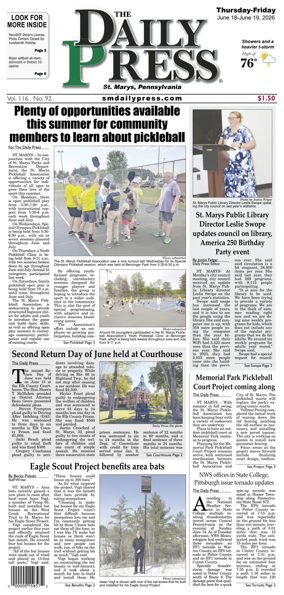 Cover of The Daily Press