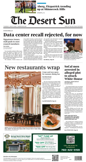 Cover of The Desert Sun