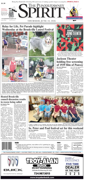 Cover of The Punxsutawney Spirit