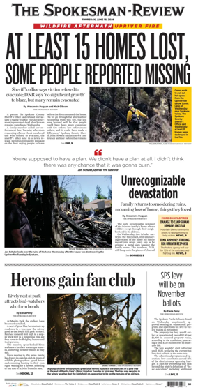 Cover of The Spokesman-Review (Spokane)