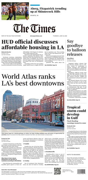Cover of The Times (Shreveport)