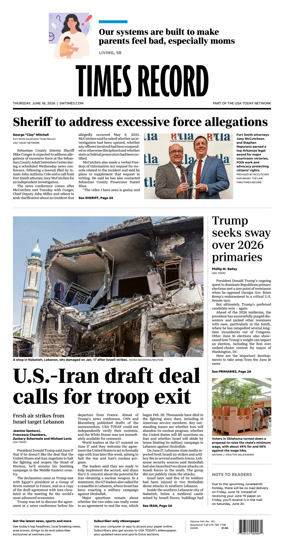 Cover of Times Record (Ft. Smith Southwest)