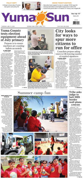 Cover of Yuma Sun