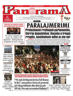 Cover of Panorama (Albania)