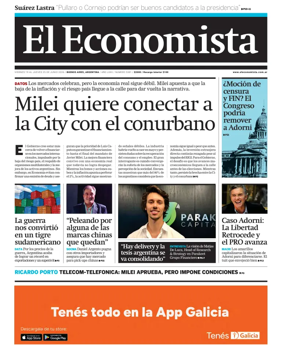 Cover of El Economista (Argentina)