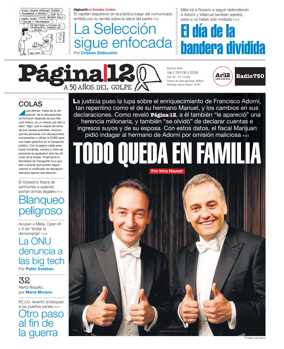 Cover of Pagina 12
