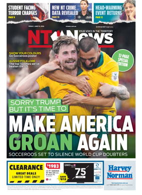 Cover of NT News