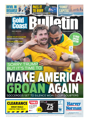 Cover of The Gold Coast Bulletin
