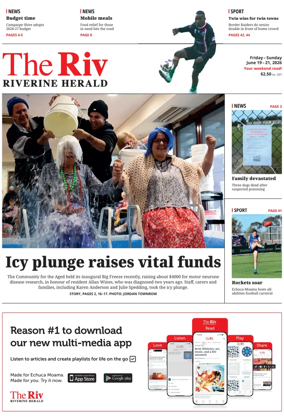 Cover of The Riverine Herald