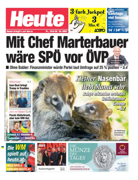 Cover of Heute - Niederosterreich Ausgabe