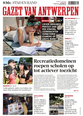 Cover of Gazet van Antwerpen Stad en Rand