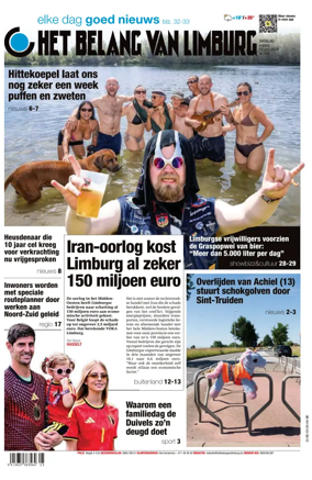 Cover of Het Belang van Limburg