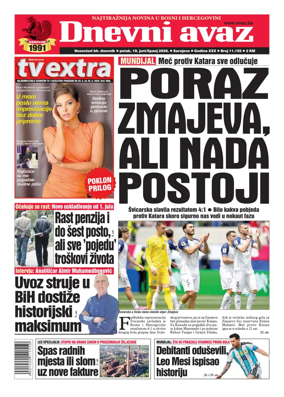 Cover of Dnevni avaz