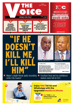 Cover of The Voice (Botswana)