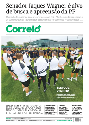 Cover of Correio da Bahia
