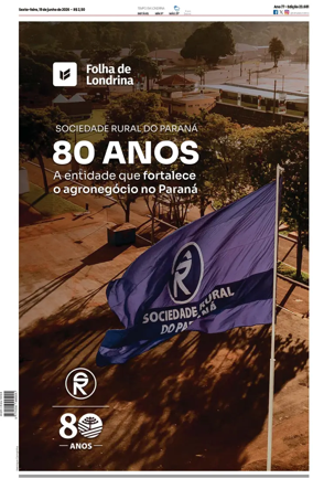 Cover of Folha de Londrina