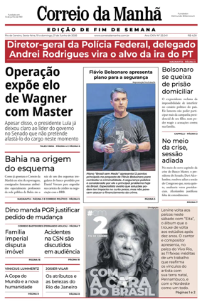 Cover of Jornal Correio da Manha
