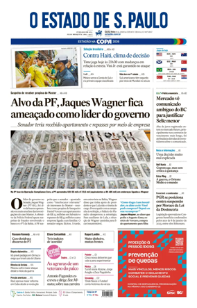 Cover of O Estado de S. Paulo