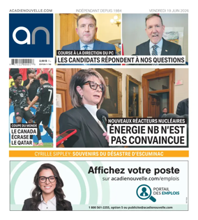 Cover of Acadie Nouvelle