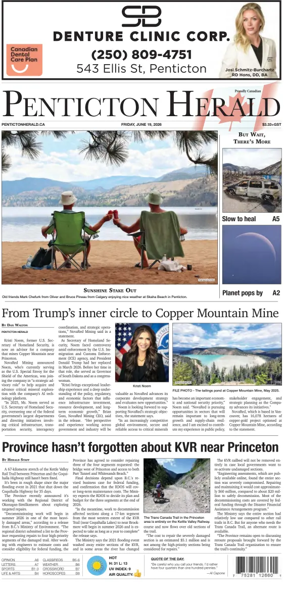 Cover of Penticton Herald
