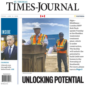 Cover of St. Thomas Times-Journal