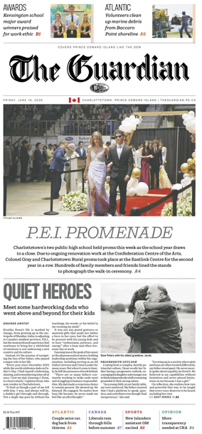 Cover of The Guardian (Charlottetown)