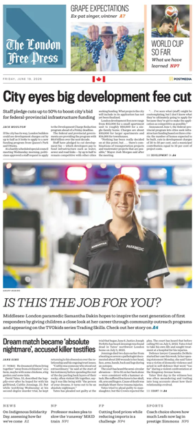 Cover of The London Free Press