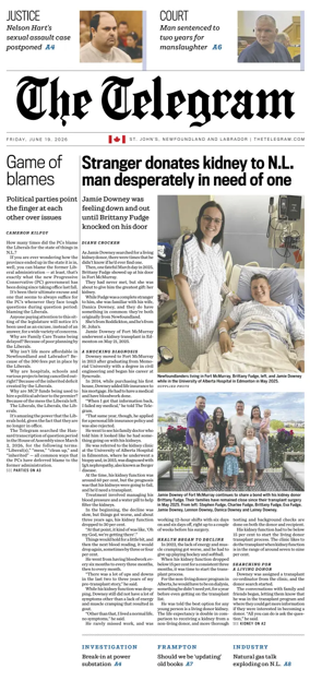 Cover of The Telegram (St. John's)