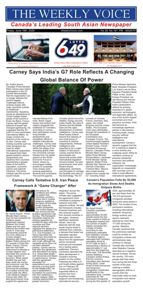 Cover of The Weekly Voice